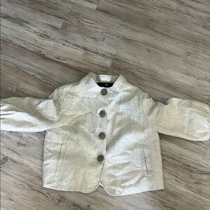 Mossimo Supply Co Silver Blazer Elegant Jacket